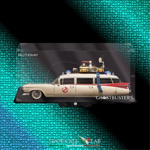 TECA IN PLEXIGLASS ACRILICO-SHOWCASE-PER BLITZWAY ECTO 1 - 1/6 - GHOSTBUSTERS - Imagen 1 de 14