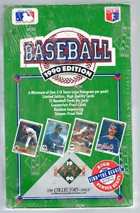 1990 Upper Deck FIND THE REGGIE Factory Sealed 36 Box PACKS OF MLB PLAYERS 