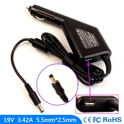 Laptop Auto Ladegerät Adapter für ASUS Z99 M8 M50 M51 M70 M6800N M2000N F2 A55v - Bild 1 von 4