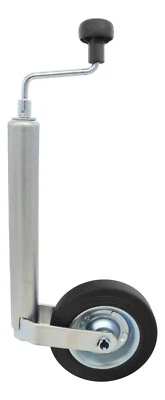 Stützrad Bugrad mit Drucklager 150kg 48mm 48er Aufnahme Anhänger Wohnwagen - Bild 1 von 4