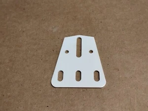 Whirlpool Refrigerator Door Hinge Pad Plate 2 x 2.5" for #WRT318FZDW06 - Picture 1 of 4