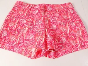 vineyard vines Girls Pink Seashell Bermuda Short Sz 10 - Picture 1 of 7