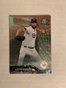 2021 Bowman Platinum Clayton Kershaw Foilboard Parallel /299 Dodgers - Picture 1 of 1
