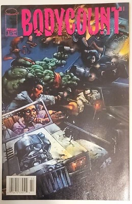 TORTUGAS NINJA MUTANTES ADOLESCENTES "BODYCOUNT #2" 1996 IMAGEN CÓMICS-EASTMAN/BISLEY- Foto 1 de 2