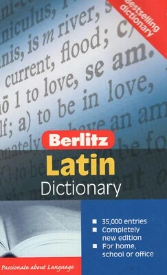 Berlitz Latin Dictionary (Latin/English and English/Latin) - Paperback Book - Image 1 of 2