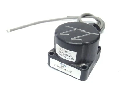 RFID INC 719-0015-45SA08 Model 5110 Black Hockey Puck RFID Antenna 148 KHz - Image 1 of 3