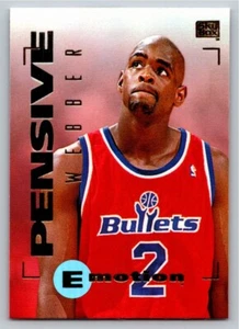1994-95 Skybox Emotion Basketball Chris Webber #99 Washington bullets card - Picture 1 of 2