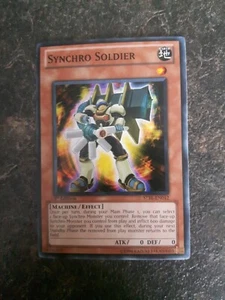 Synchro Soldier Effect 1st Edition YuGiOh Card STBL-012 - Picture 1 of 2