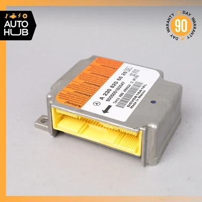 03-06 Mercedes R230 SL500 SL55 Airbag Sensor SRS Módulo de Controle OEM - Imagem 1 de 4