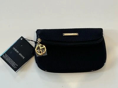 Bolso pequeño Giorgio Armani Parfums negro nuevo con etiquetas Foto 1 de 4