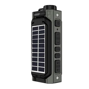 Radio Solaire Portable, Radio D'Urgence à Manivelle, Radio AM/FM Dynamo, St6033 - Bild 1 von 10