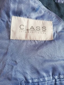 Anzug JACKE Königsblau Gr M  International Class - Bild 1 von 1