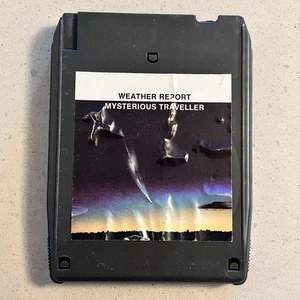 WEATHER REPORT "Mysterious Traveller" QUAD 8-Track Tape QUADRAPHONIC Rare Rock - Imagen 1 de 4