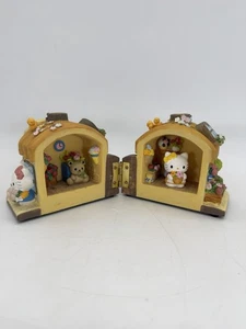 Hello Kitty Flower Shop Blue sky Candle House Florist Decoration Diorama RARE - Picture 1 of 8