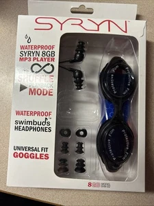 SYRYN Swimbuds Flip Bundle 8 GB Waterproof Headphones ( No Mp3player) - Picture 1 of 5