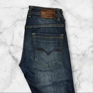Jeans Uomo Denim Blu Diesel Industry Thanaz Wash 008TS Taglia 30R (W30 L32) R9 - Foto 1 di 9