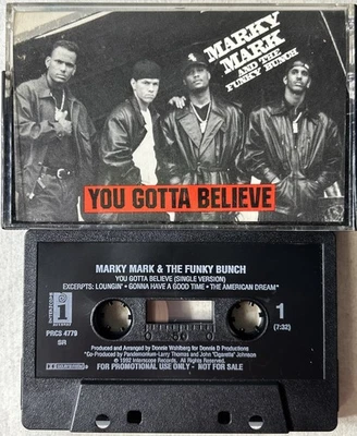 Marky Mark & The Funky Bunch - You Gotta Believe Open Cassette 1992 Interscope - Image 1 of 4