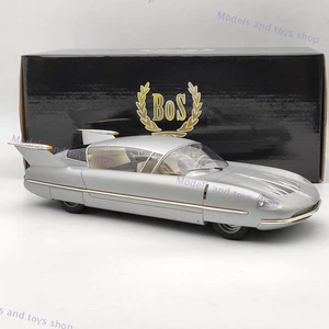 BOS 1/18 Borgward Traumwagen 1955 Silver BOS052 Resin Model Car Limited Used - Picture 1 of 8