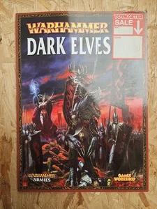 Warhammer Fantasy Dark Elves 7th Edition 2008 Army Book Damaged - Picture 1 of 5