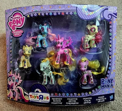 Hasbro My Little Pony Pony Mania Friendship Blossom Collection New MLP 2014 Tru  - Image 1 of 4