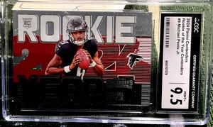 2024 PANINI SPARKS ROOKIE OF THE YEAR CONTENDERS CGC 9.5 MICHAEL PENIX JR #9 - Picture 1 of 3