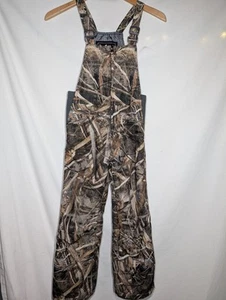Arctix Realtree Youth Camo Insulated Waterproof Snow Bibs Sz S (8) Lightweight - Picture 1 of 8