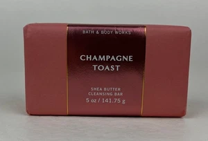 Bath & Body Works Champagne Toast Shea Butter Cleansing Soap Bar - Picture 1 of 1