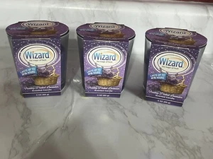 Zauberer Lavendel Duftkerze 3er Pack hält bis zu 25 Stunden NEU - Bild 1 von 3