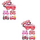 12 Pcs Plastic Glasses Child Valentines Day Party Favors Girl Gifts