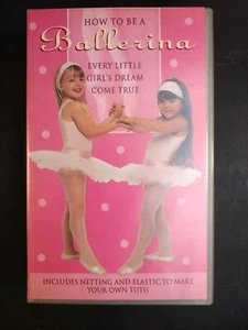 How to be a Ballerina VHS Sony Wonder Carlton video - Foto 1 di 6