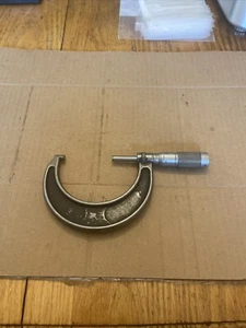 Vintage Brown and Sharpe No. 62 Outside Micrometer 2-3" Machinist Tool USA - Picture 1 of 12