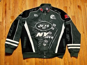 Vintage New York Jets NFL Jacket Men’s XL - Picture 1 of 11