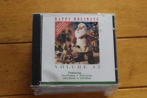 VARIOUS "HAPPY HOLIDAYS VOLUME 32" AUDIO CD [NEW] CASE CRACK [41] - Picture 1 of 4