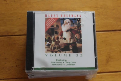 VARIOUS "HAPPY HOLIDAYS VOLUME 32" AUDIO CD [NEW] CASE CRACK [41] - Image 1 of 4