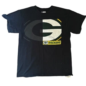 Green Bay Packers T Shirt Medium NFL Team Apparel Throwback Graphic Tee - Picture 1 of 12