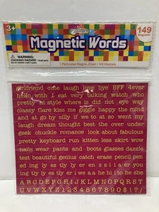 Horizon PG Rated Magnetic Word Play Magnets Refrigerator Poetry Phrases Quotes - Picture 1 of 2