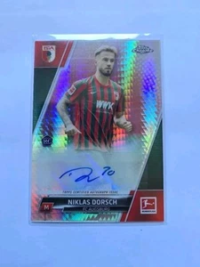 Topps Bundesliga Chrome 2022-23 Niklas Dorsch Auto Autogramm RC Rookie 006/175 - Bild 1 von 2