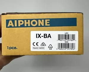 Aiphone IX-BA Montaje en Superficie Audio Solo Estación de Puerta para Intercomunicador IP Serie IX - Imagen 1 de 3