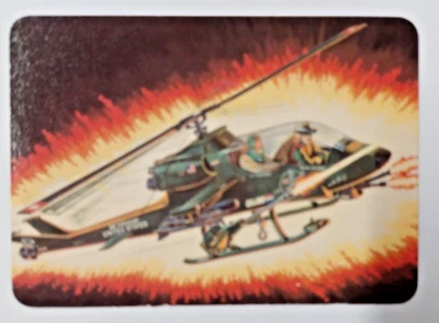 1986 Hasbro GI Joe Milton Bradley collector card #45 Dragonfly Arah. - Image 1 of 2