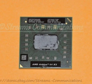 AMD Athlon 64 X2 1.9Ghz Laptop CPU Processor TK-57 AMDTK57HAX4DM - Picture 1 of 4