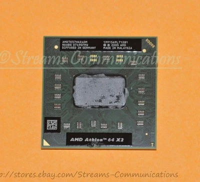 AMD Athlon 64 X2 1.9Ghz Laptop CPU Processor TK-57 AMDTK57HAX4DM - Image 1 of 4