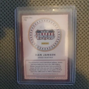 Dan Jansen, Panini, 2012, #78, 158/269, Autografo, Eroi e Leggende, - Foto 1 di 2
