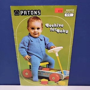 PATONS BEEHIVE For Baby 6 Crochet Patterns Cardigan Skirt One-Piece #160 - Picture 1 of 4