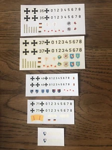 Bundeswehr & Luftwaffe Aufkleber für Modellbausätze, verschiedene Maßstäbe - Bild 1 von 4