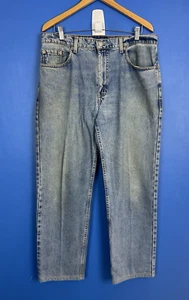 Vintage Levis 504 Jeans Men Straight Blue Denim W36 L34 Made Australia Cotton - Picture 1 of 9
