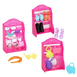 Barbie Fashion Accessory Packs Shoes, Headbands and Handbags - Picture 1 of 7
