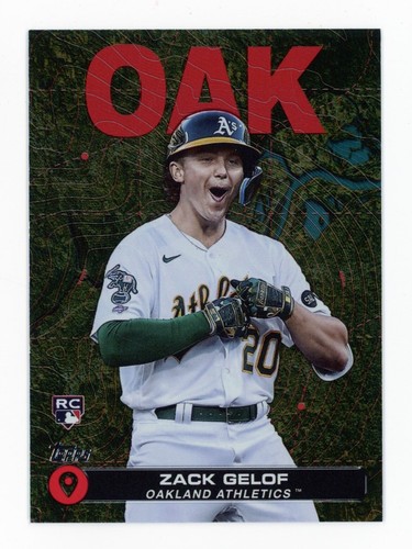 2024 Topps Series 2 #CTC-26 Zack Gelof RC City To City RED /10 Oakland A's