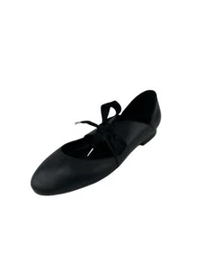 Marina Rinaldi Damen Nero Lapisleder Schnür-Ballerinas Neu mit Etikett - Bild 1 von 5
