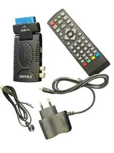 Decoder Mini Digitale Terrestre DVB-T3 SCART 180 USB HDMI HD 333 con Telecomando - Foto 1 di 4