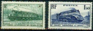 FRANCE –1937– INTERNATIONAL RAILROAD CONGRESS– VF** - Bild 1 von 1